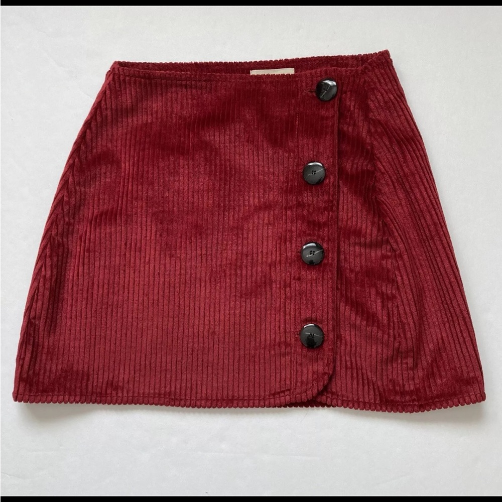 Sézane Corduroy Mini Skirt